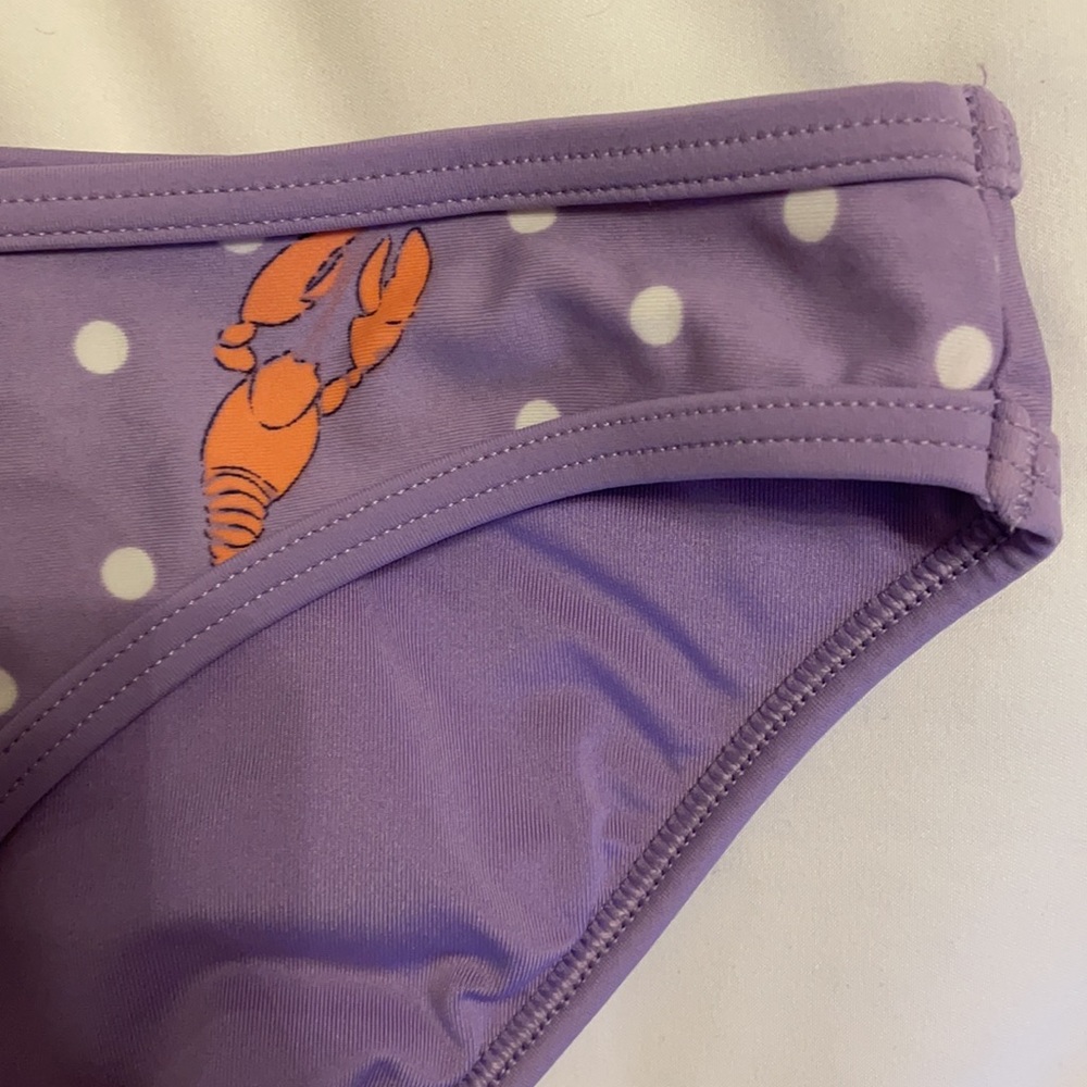 💜 Polka Dot - Lobster 🦞 Swim Bottoms - Picture 3 of 8